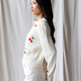 Cherry Sweet Sweater | Milk & Baby