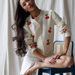 Cherry Sweet Sweater | Milk & Baby