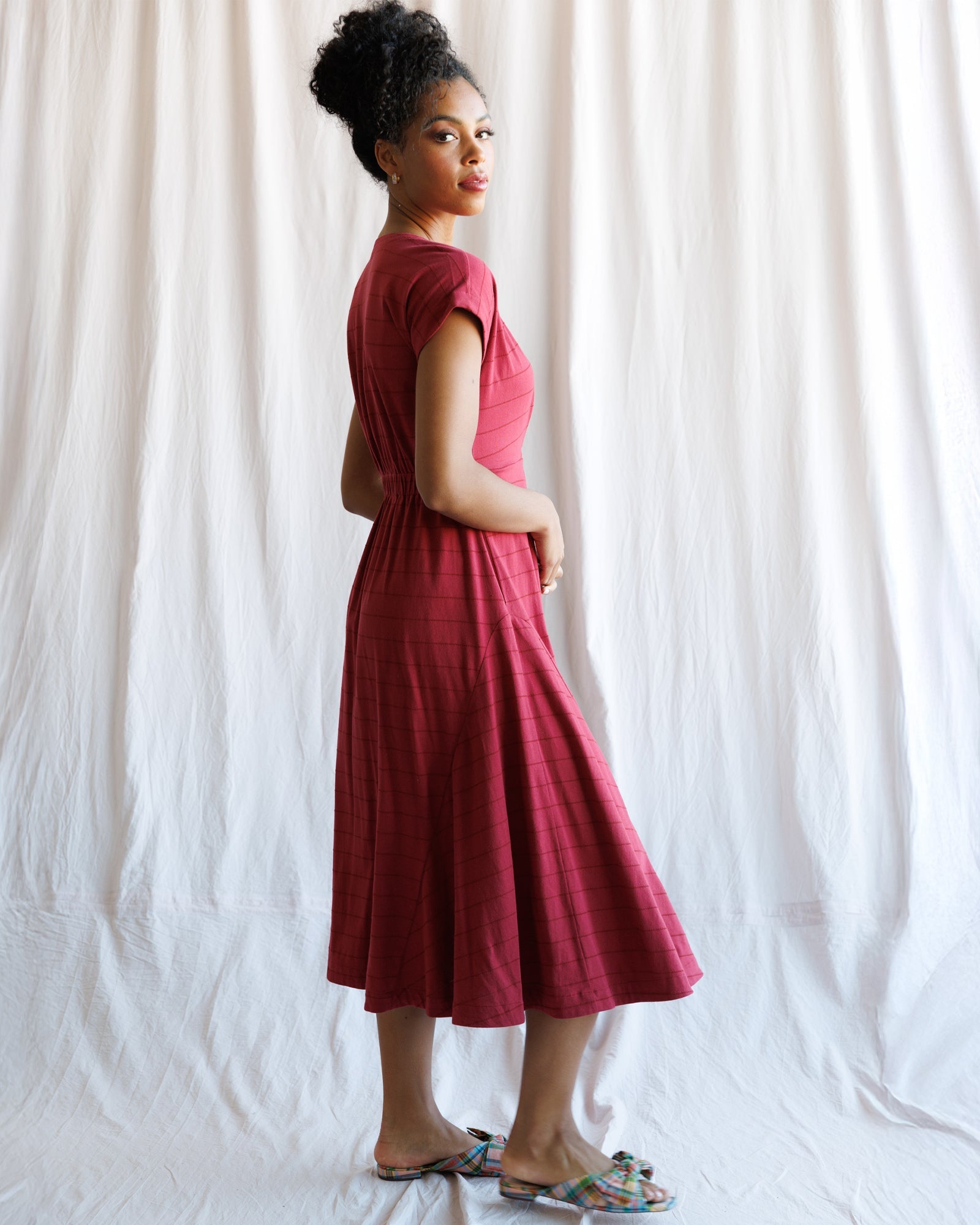 Inverted Pleat Dress | Milk & Baby