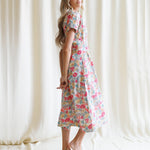 Pleated Shirtdress Bright Bouquet side