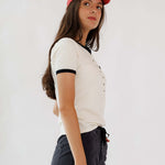 Ringer Henley | Milk & Baby