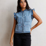 Day To Day Denim Vest