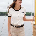Ringer Henley | Milk & Baby