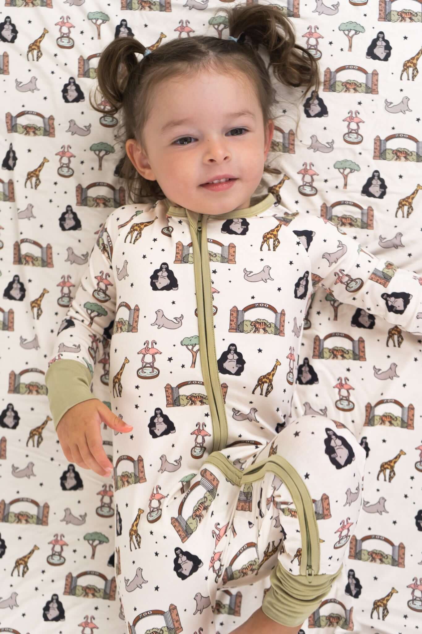 Zoo Adventures Dream Romper | Milk & Baby