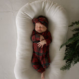Christmas Plaid | Bamboo Zip Pajamas
