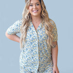 VINTAGE CITRUS TOILE WOMEN’S DREAM SHORT SET | Milk & Baby