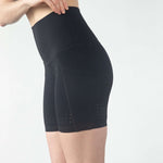 Reveal Ultra High-Rise Postpartum Compression Biker Short 7'' (Noir) | Milk & Baby
