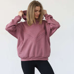 Isabella Ultra Soft Oversized Nursing & Pregnancy Hoodie (Mauve Smoke) | Milk & Baby