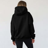 Isabella Ultra Soft Oversized Nursing & Pregnancy Hoodie (Noir) | Milk & Baby