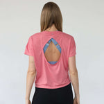Abigail Short Sleeve Nursing T-Shirt | Sugar Coral | Milk & Baby