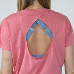 Abigail Short Sleeve Nursing T-Shirt | Sugar Coral | Milk & Baby