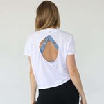 Abigail Short Sleeve Nursing T-Shirt | Blanc | Milk & Baby