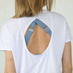 Abigail Short Sleeve Nursing T-Shirt | Blanc | Milk & Baby