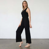 Juliette Nursing Friendly Jumpsuit | Noir | Milk & Baby