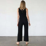 Juliette Nursing Friendly Jumpsuit | Noir | Milk & Baby