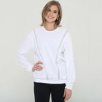 Ivy Mesh Long Sleeve Nursing Top (Blanc) | Milk & Baby