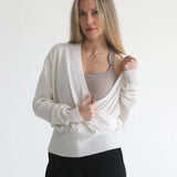 100% Cashmere Wrap Sweater | Milk & Baby