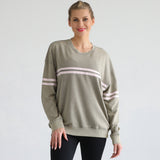 Celine Slouchy Nursing Pullover | Olive Grove