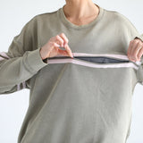 Celine Slouchy Nursing Pullover | Olive Grove