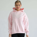 Isabella Ultra Soft Oversized Nursing & Pregnancy Hoodie (Pedal Blush) | Milk & Baby