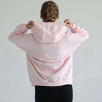 Isabella Ultra Soft Oversized Nursing & Pregnancy Hoodie (Pedal Blush) | Milk & Baby