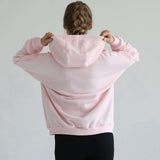 Isabella Ultra Soft Oversized Nursing & Pregnancy Hoodie (Pedal Blush) | Milk & Baby