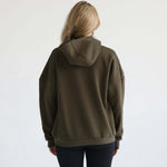 Isabella Ultra Soft Oversized Nursing & Pregnancy Hoodie (Olive Tree) | Milk & Baby