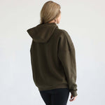 Isabella Ultra Soft Oversized Nursing & Pregnancy Hoodie (Olive Tree) | Milk & Baby