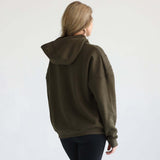 Isabella Ultra Soft Oversized Nursing & Pregnancy Hoodie (Olive Tree) | Milk & Baby