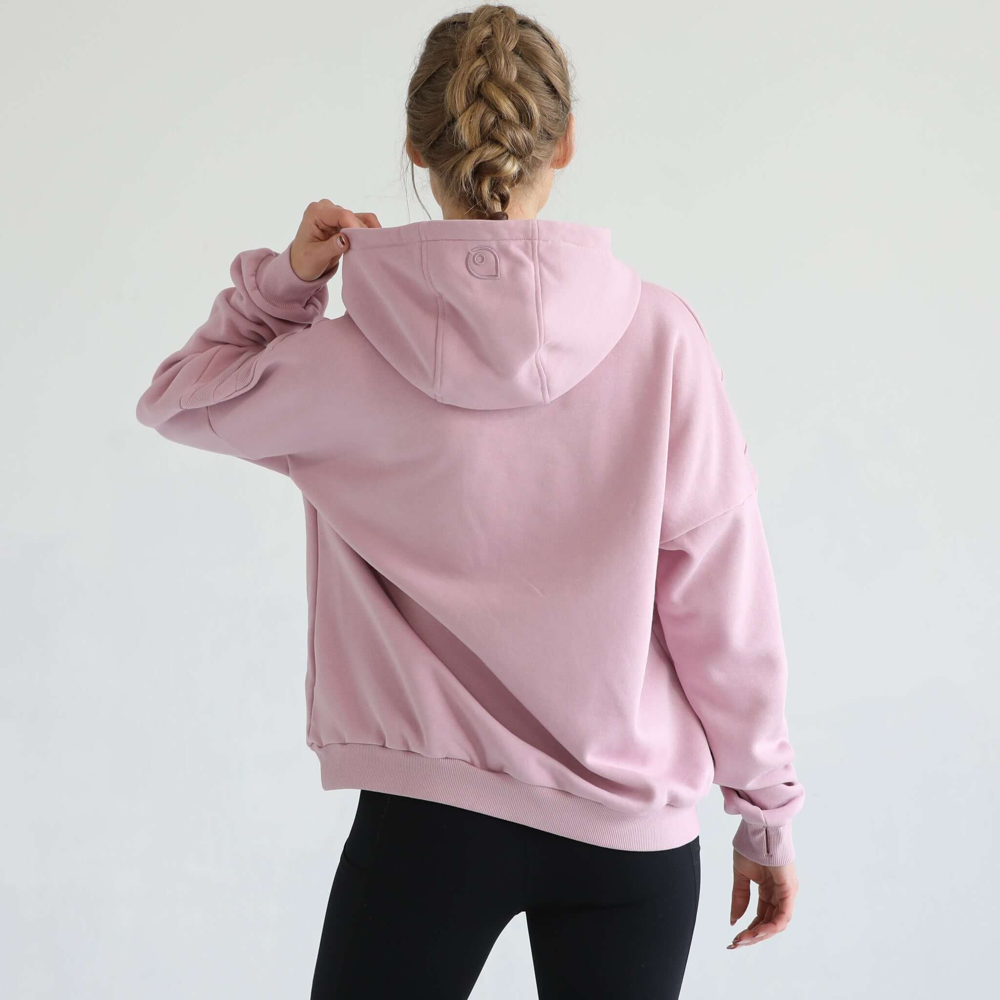 Isabella Ultra Soft Oversized Nursing & Pregnancy Hoodie (Lavender Smoke) | Milk & Baby