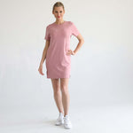 Isla Nursing T-Shirt Dress | Toasted Mauve | Milk & Baby