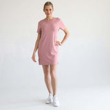 Isla Nursing T-Shirt Dress | Toasted Mauve | Milk & Baby