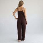 Scarlett Nursing Friendly Cami Jumpsuit | Espresso | Milk & Baby