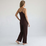 Scarlett Nursing Friendly Cami Jumpsuit | Espresso | Milk & Baby
