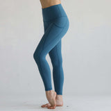 Reveal Ultra High Waisted Tummy Control Postpartum Legging 25'' (Oasis Blue)) | Milk & Baby
