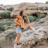 Winny Top in Camel | Milk & Baby