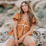 Winny Top in Camel | Milk & Baby