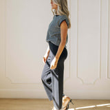Allie Cap Sleeve & Sweat Set in Black | Milk & Baby