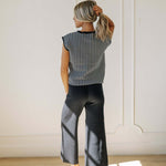 Allie Cap Sleeve & Sweat Set in Black | Milk & Baby