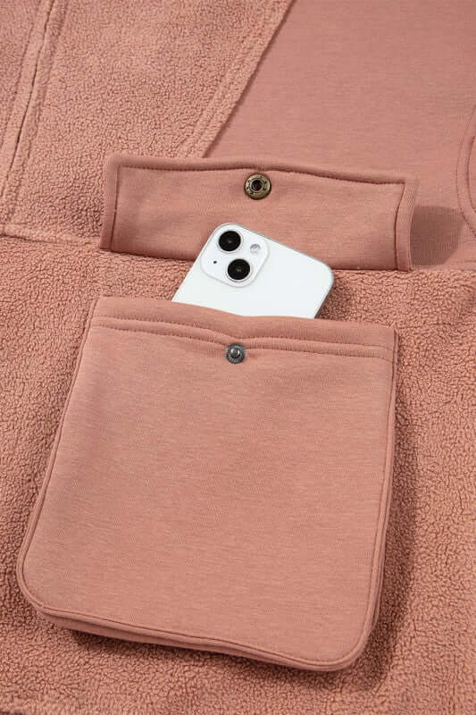 Mabel Half Zipper Baggy Sweatshirt | Milk & Baby