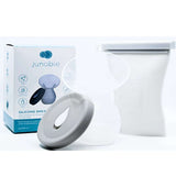 Junobie Bag + Silicone Milk Breast Pump Bundle | Milk & Baby