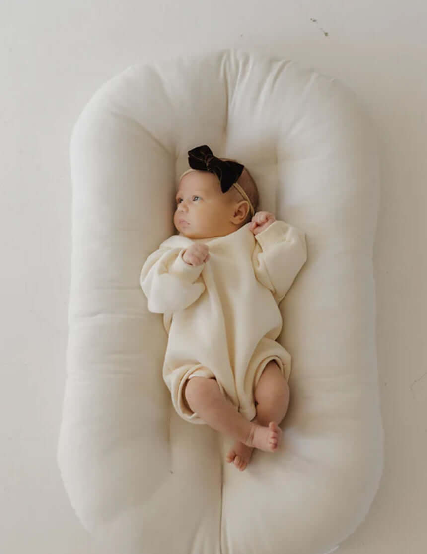 Oat | Sweatshirt Romper | Milk & Baby