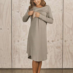 Leah Maternity & Nursing Nightgown + Matching Newborn Gown | Milk & Baby