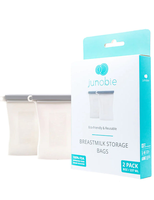 Junobie Infant/Toddler Milk & Snack Storage Bags Milk & Baby