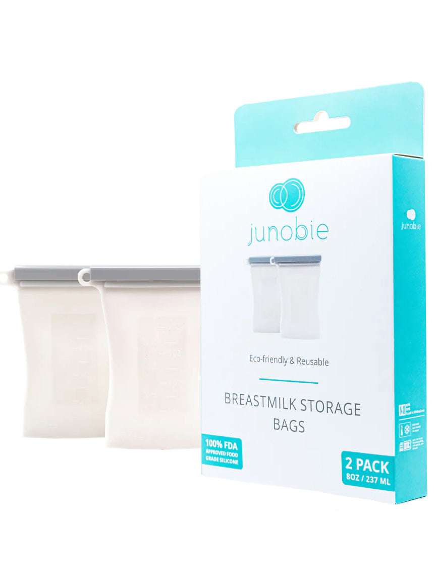 Junobie Infant/Toddler Milk & Snack Storage Bags | Milk & Baby