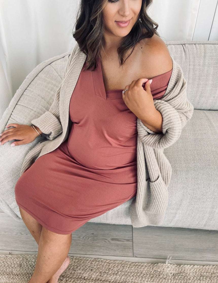 Essential Nursing Nightie | Milk & Baby