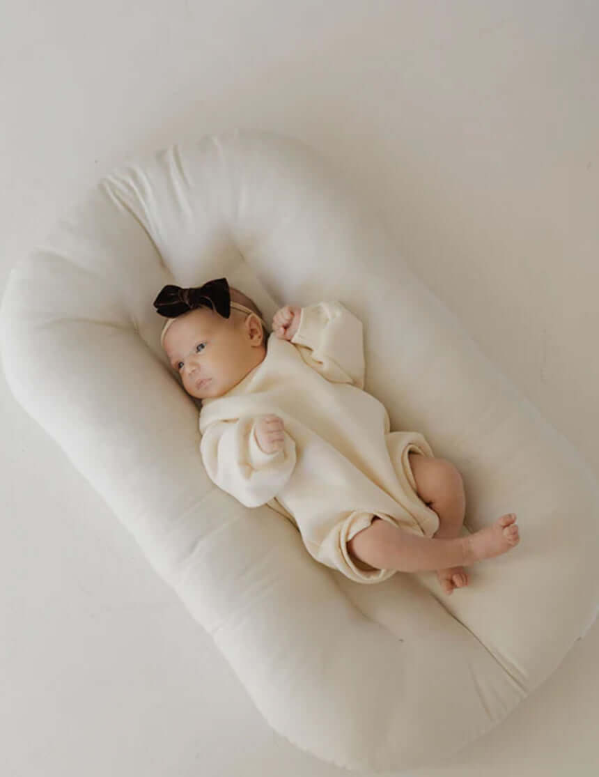 Oat | Sweatshirt Romper | Milk & Baby