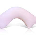 Luna Lullaby Nursing Pillow - Baby Pink Smooth | Milk & Baby