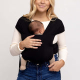 Raven | Aerial Newborn Buckle Wrap | Meet the Aerial Newborn Buckle Wrap: the perfect blend of wrap-like coziness and buckle carrier convenience for your newborn babe. Crafted from our signature CloudBlend™ fabric, it's irresistibly soft and features a pa