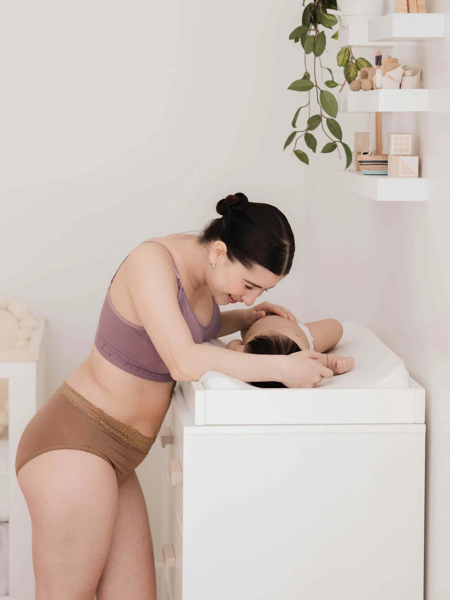 High-Waisted Postpartum Underwear Pack | Dusty Hues | Milk & Baby